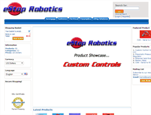 Tablet Screenshot of estoprobotics.com